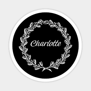 Charlotte Floral Wreath Magnet